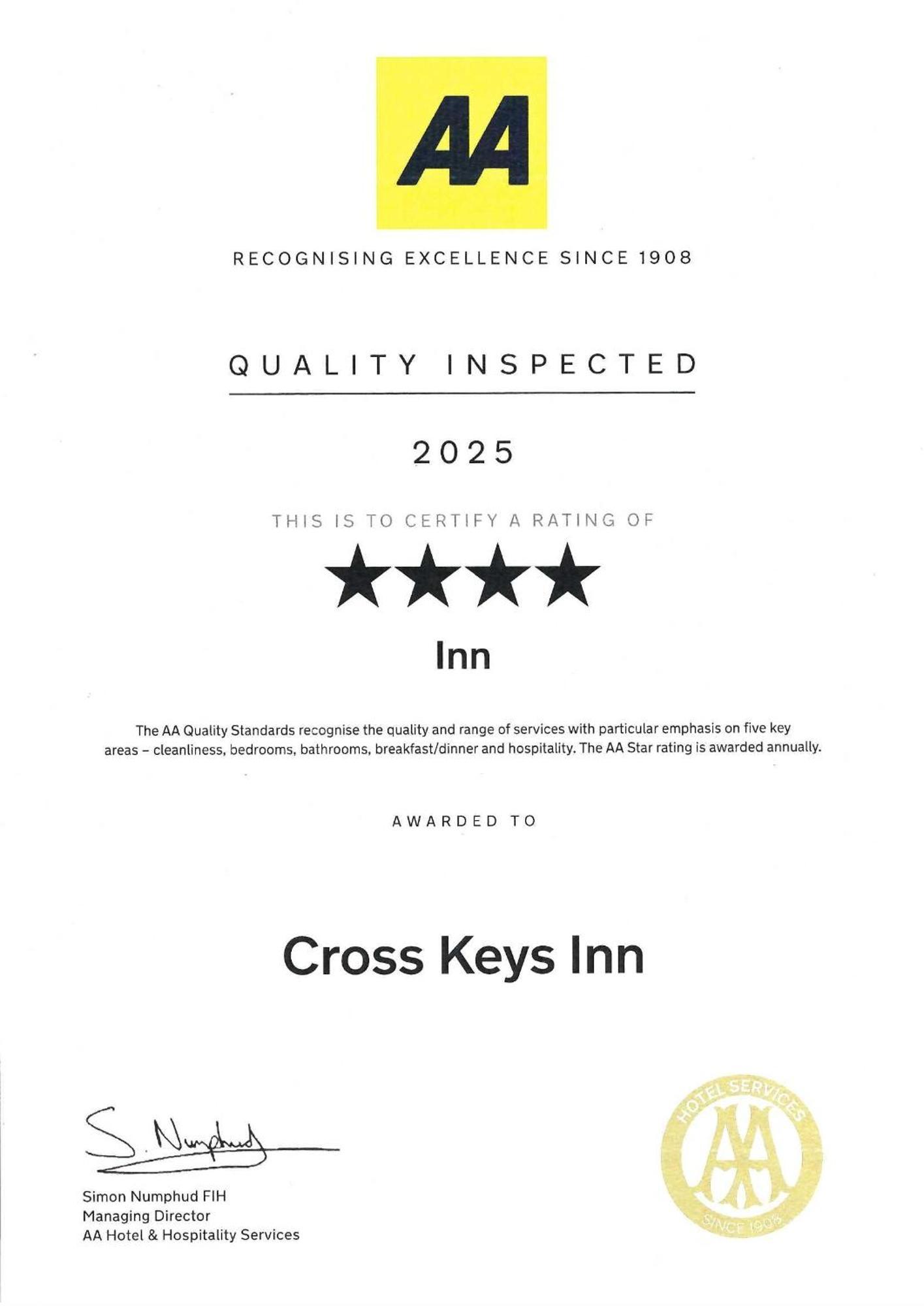 Cross Keys Inn Lydford-on-Fosse Esterno foto